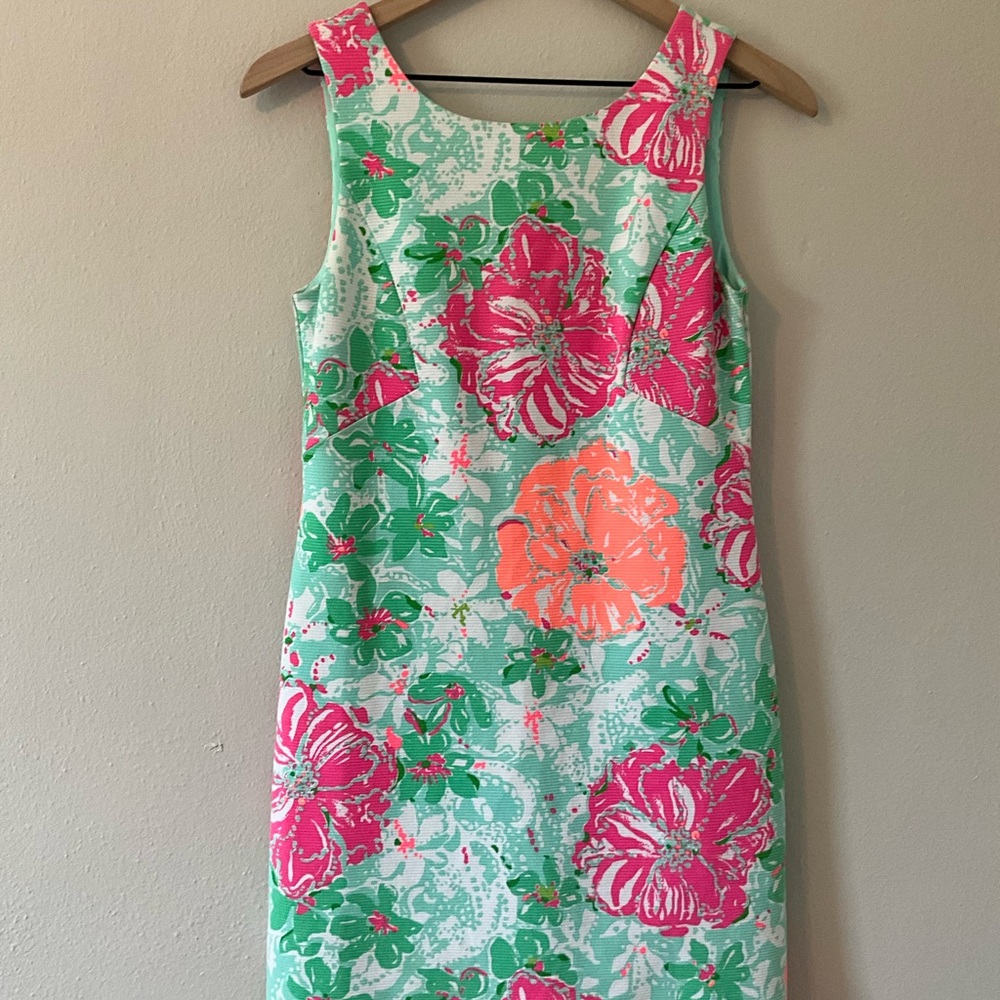 Lilly Pulitzer floral sheath dress